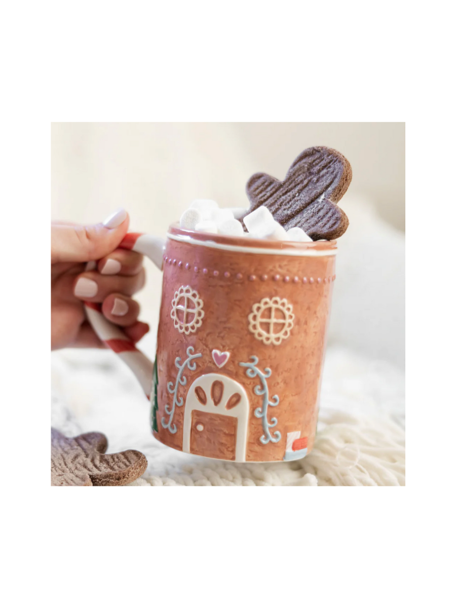 Mary Square | Gingerbread House Mug