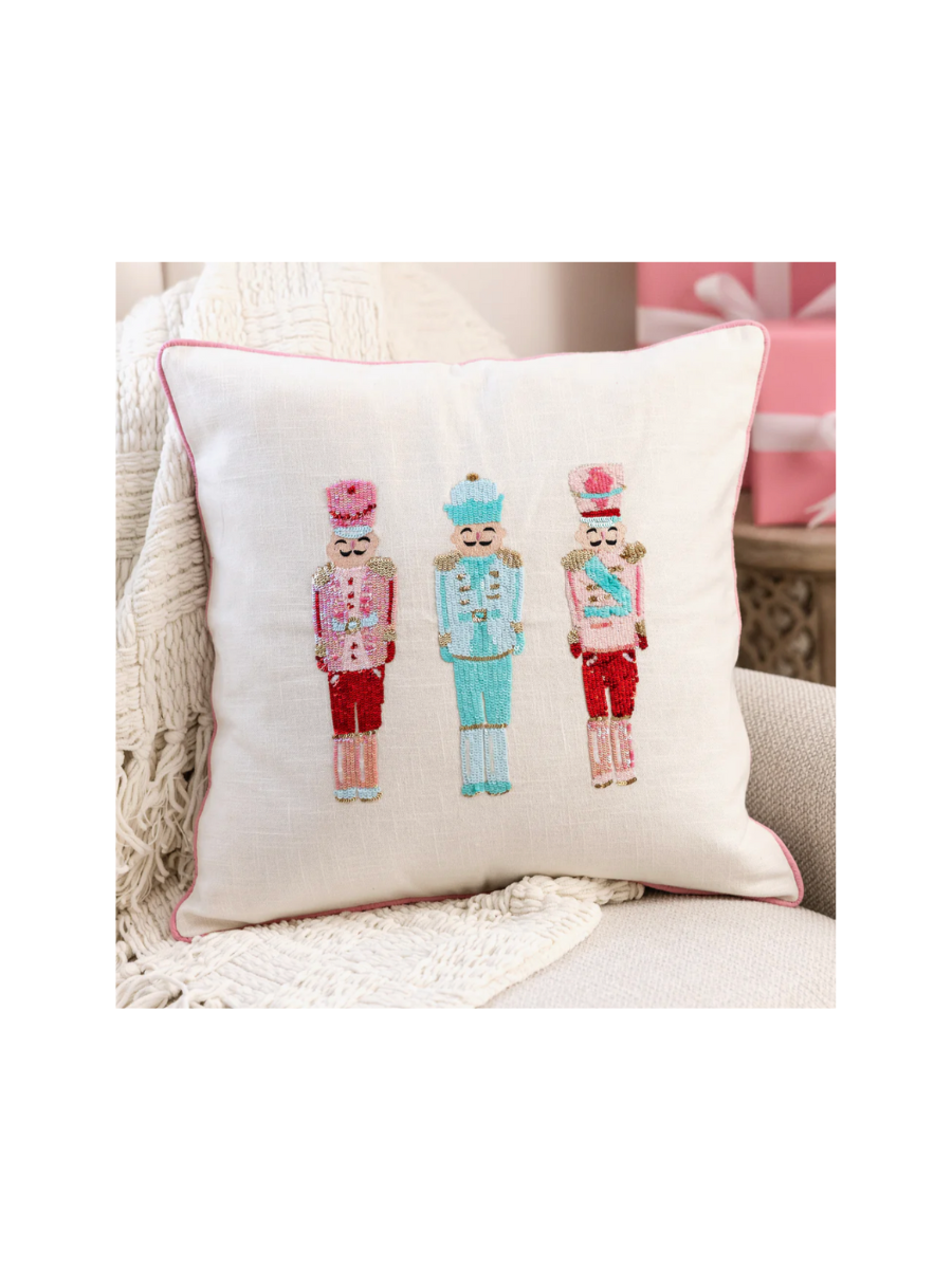 Mary Square | Nutcracker Sequin Pillow