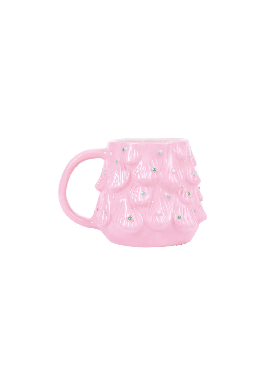 Mary Square | Pink Tree Mug