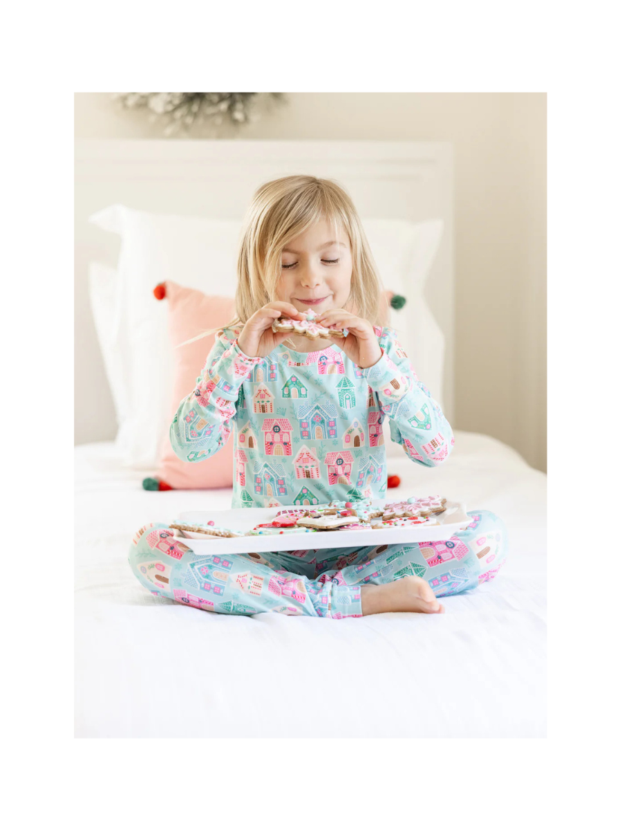 Mary Square | YOUTH Pajama Set - Home Sweet Home