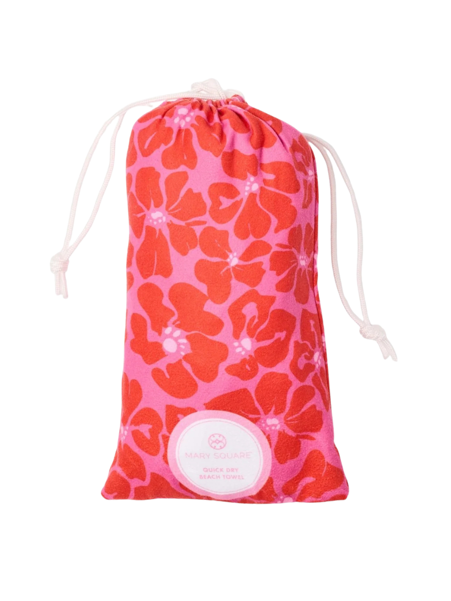 Mary Square | Quick Dry Beach Towel - Garden Samba