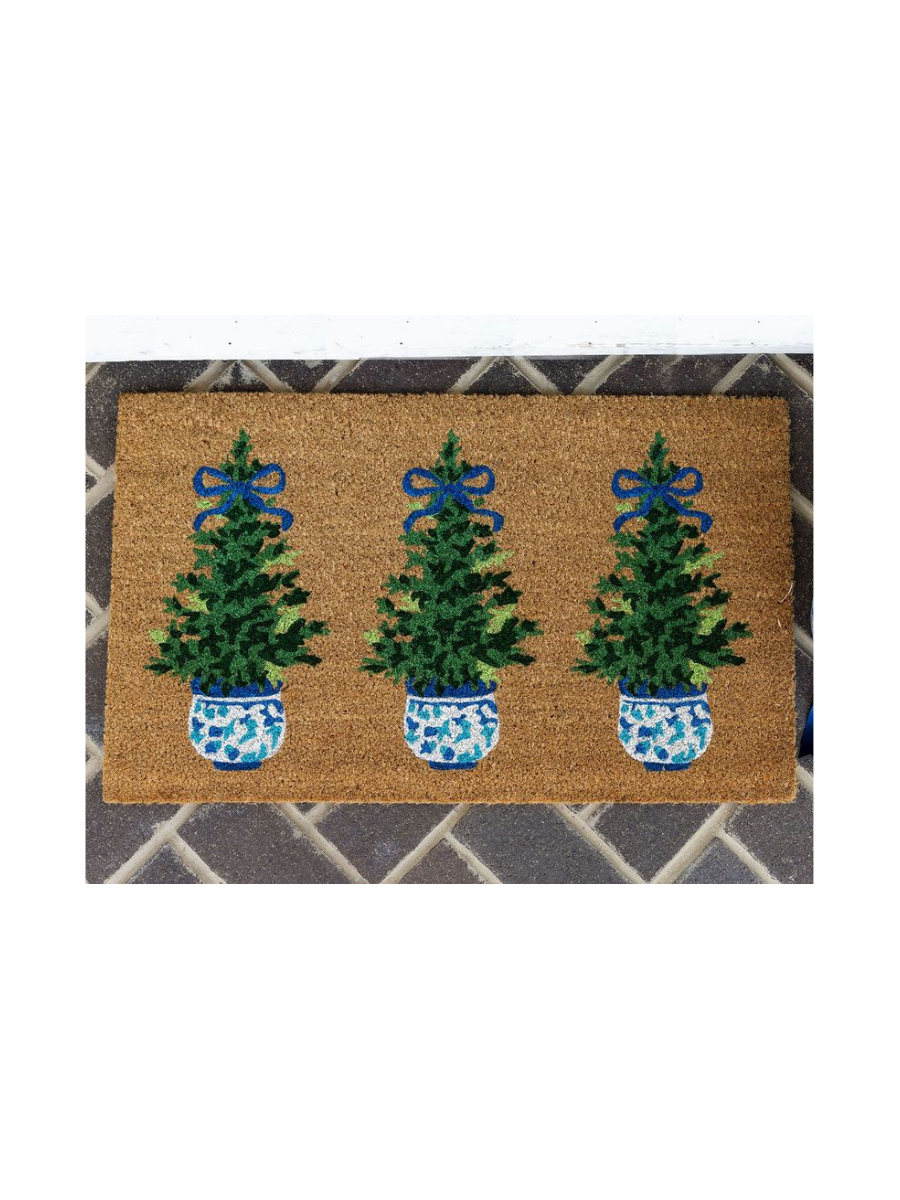 Mary Square | Fancy & Festive Tree Doormat