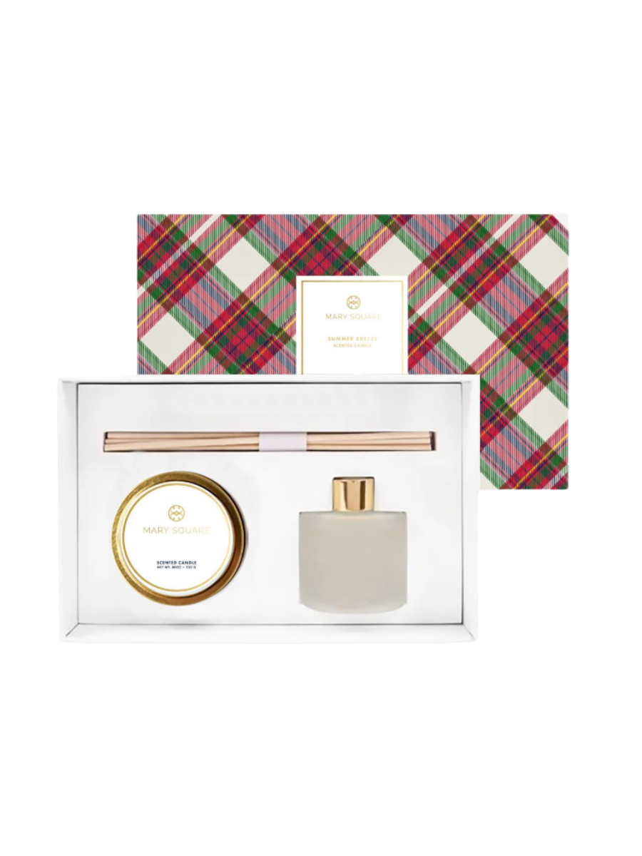 Mary Square | Candle Reed Diffuser - Whispering Pines