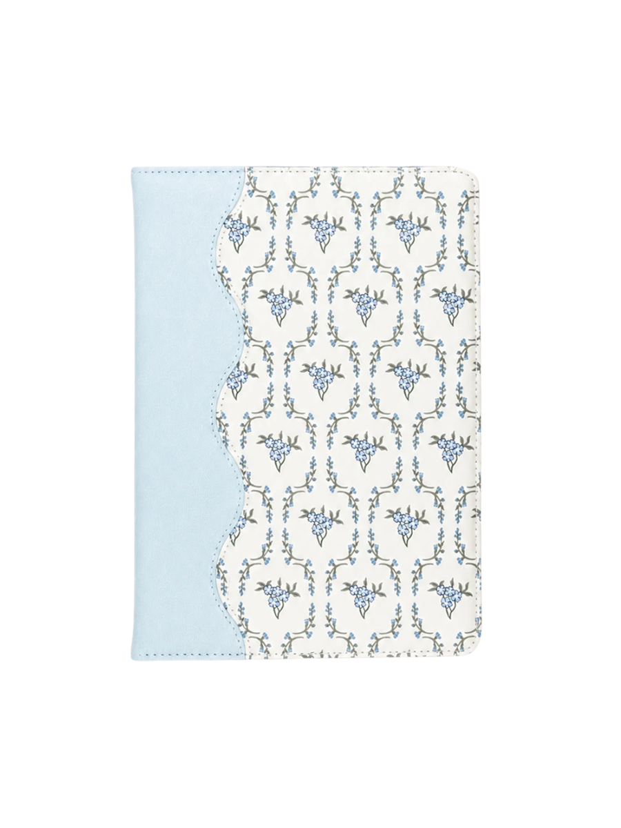 Mary Square | Lined Journal - Floriette Field Ivory