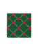 Mary Square Cocktail Napkins Holiday Trellis red & green gift entertaining jincy's