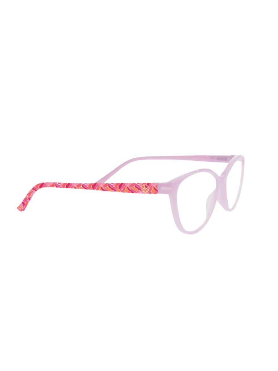 Mary Square Heather Readers Cool Waters Women's Reading Glasses Frames Gift Accessory Pink Jincy's
