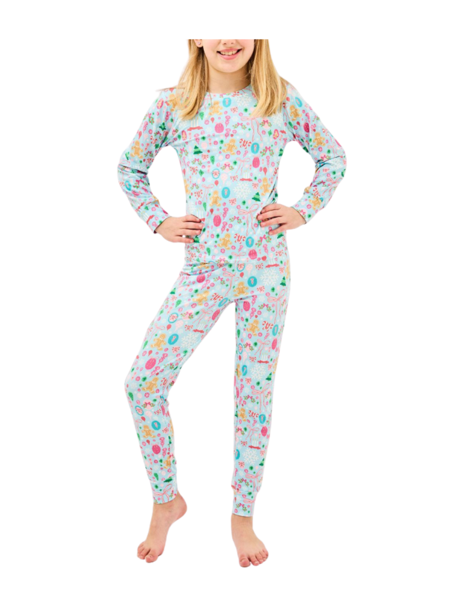 Mary Square | YOUTH Pajama Set - Jolly Jubilee
