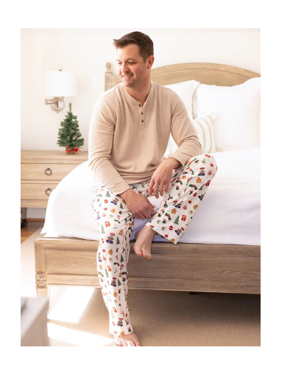 Mary Square | Men's Pajama Pants - Christmas Morning