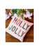 Mary Square Square Pillow Holly Jolly home decor gift jincy's