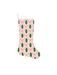 Mary Square Stocking Spruce Things Up pink bows home decor gift jincy's