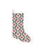 Mary Square Stocking Holiday Trellis red bows home decor gift jincy's