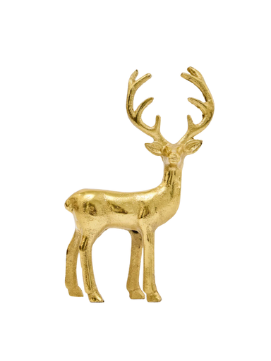 mary square metal reindeer gold home decor christmas gift jincy's
