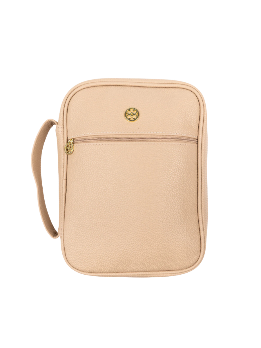 Mary Square | Bible Cover - Light Tan