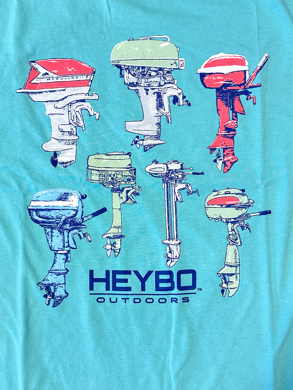 Heybo | Vintage Outboards Tee - Meadowbrook