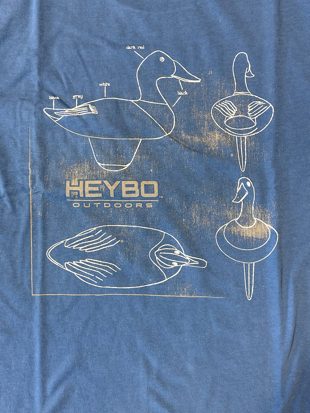 Heybo | Decoy Carving Tee - Dark Blue