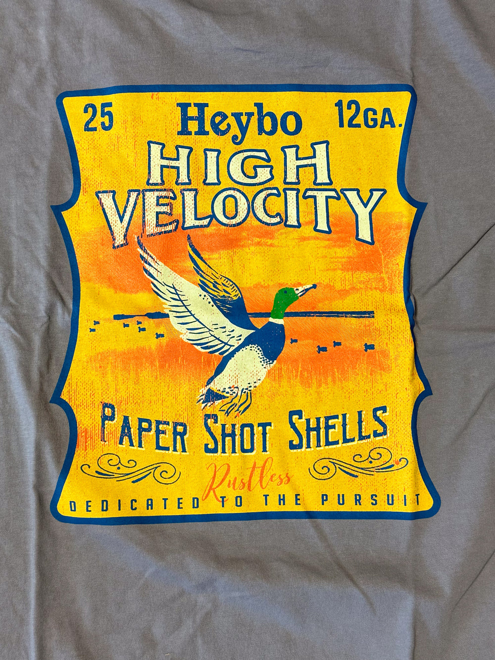 Heybo | Shotshell Box Tee - Silver Filigree