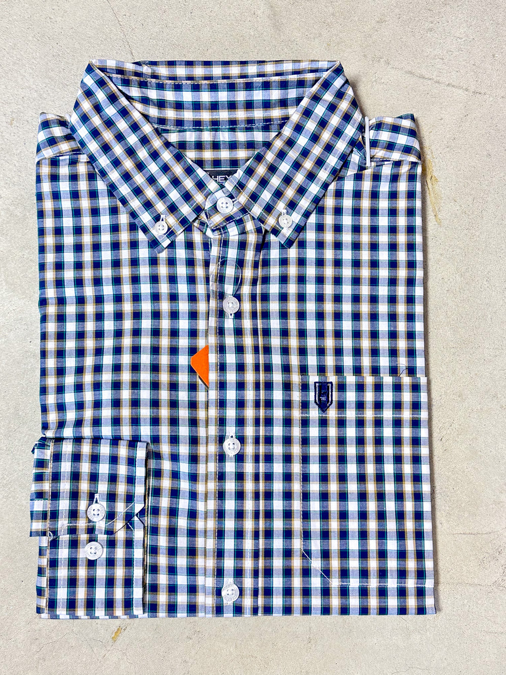 Heybo | Creekside Button Down - Fennel Seed