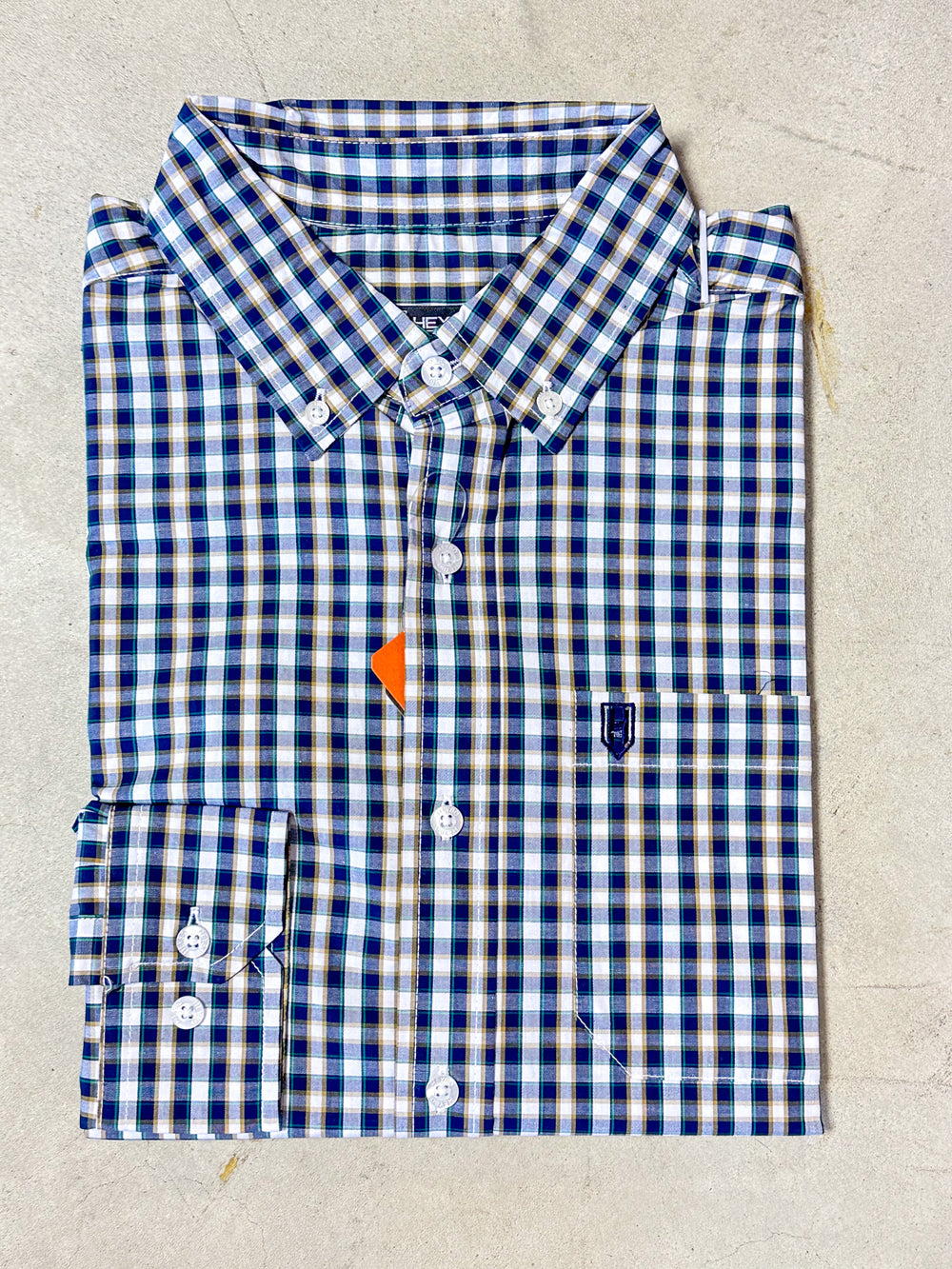 Heybo | Creekside Button Down - Fennel Seed