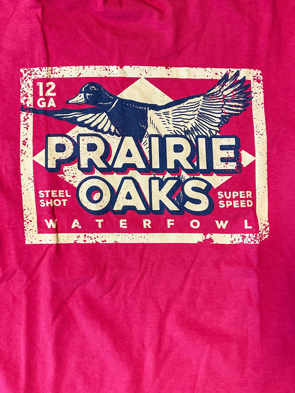 Prairie Oaks Waterfowl | Shotshell Duck Tee - Brick