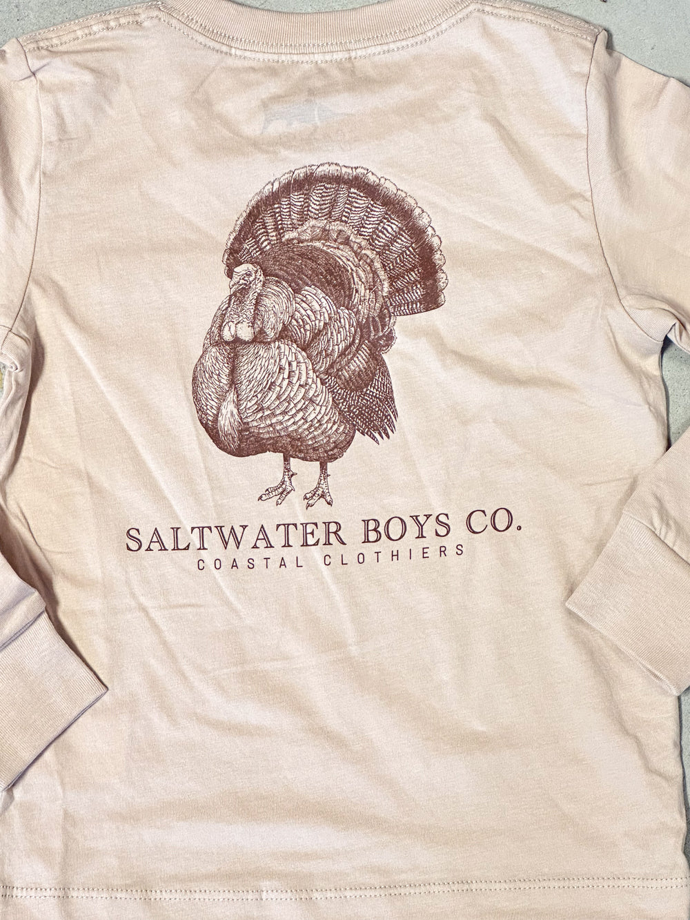 Saltwater Boys | Turkey Graphic Tee L/S - Sand