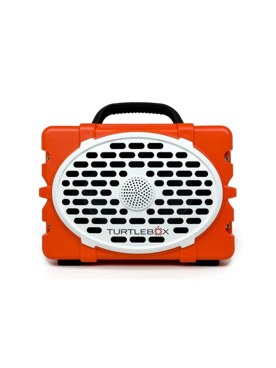 Turtlebox | Orange White Portable Speaker
