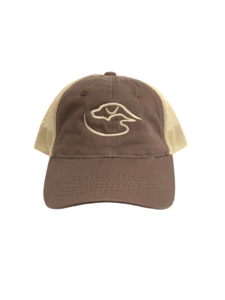 Duck Dog | Logo Low Profile Hat - Brown/Tan