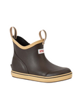 XTRATUF Brown YOUTH Ankle Deck Boot Rain Boot Outdoor Shoe Brown Boy's Jincy's Tripp