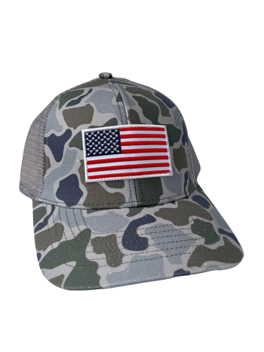 Peach State Pride | American Flag Fishing Hat