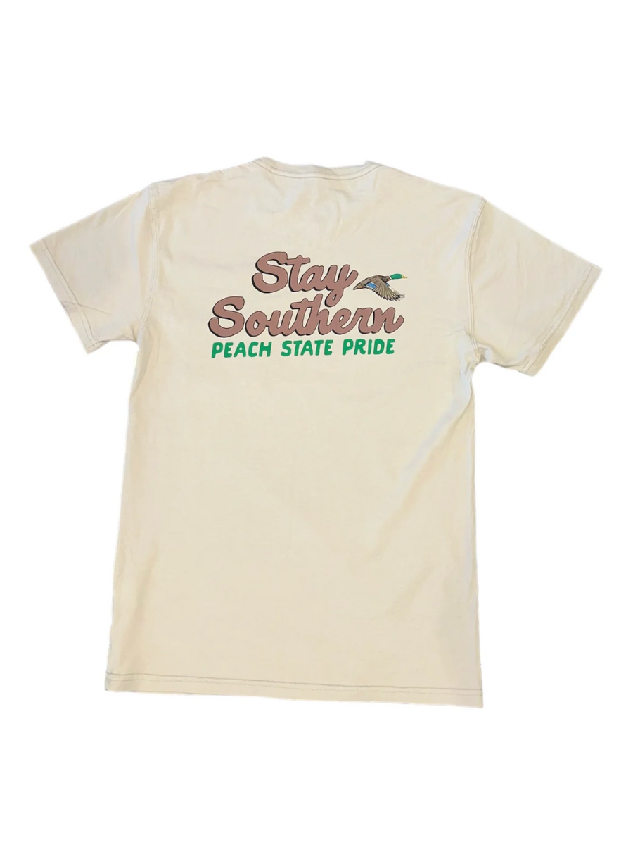 Peach State Pride | Oatmeal - Stay Southern Duck Tee