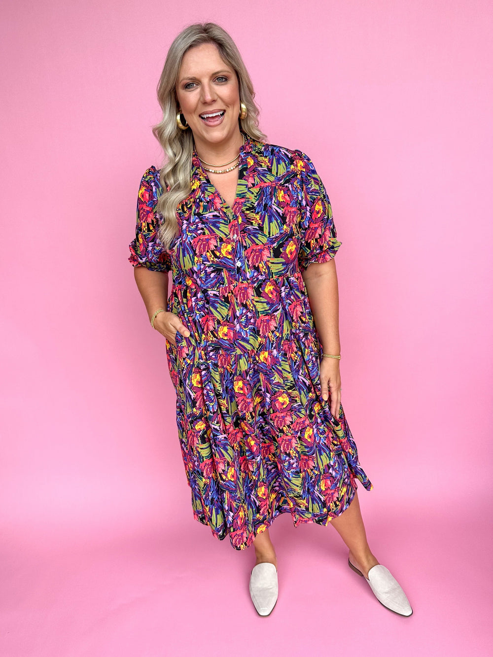 Michelle McDowell | Evie Dress - Wanderlust Multi