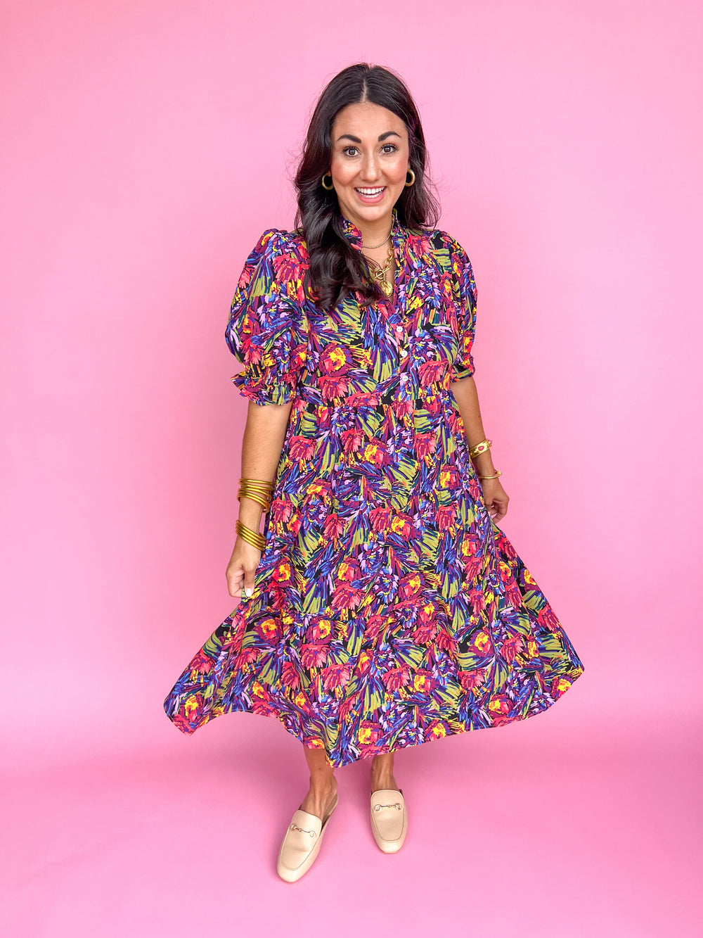 Michelle McDowell | Evie Dress - Wanderlust Multi