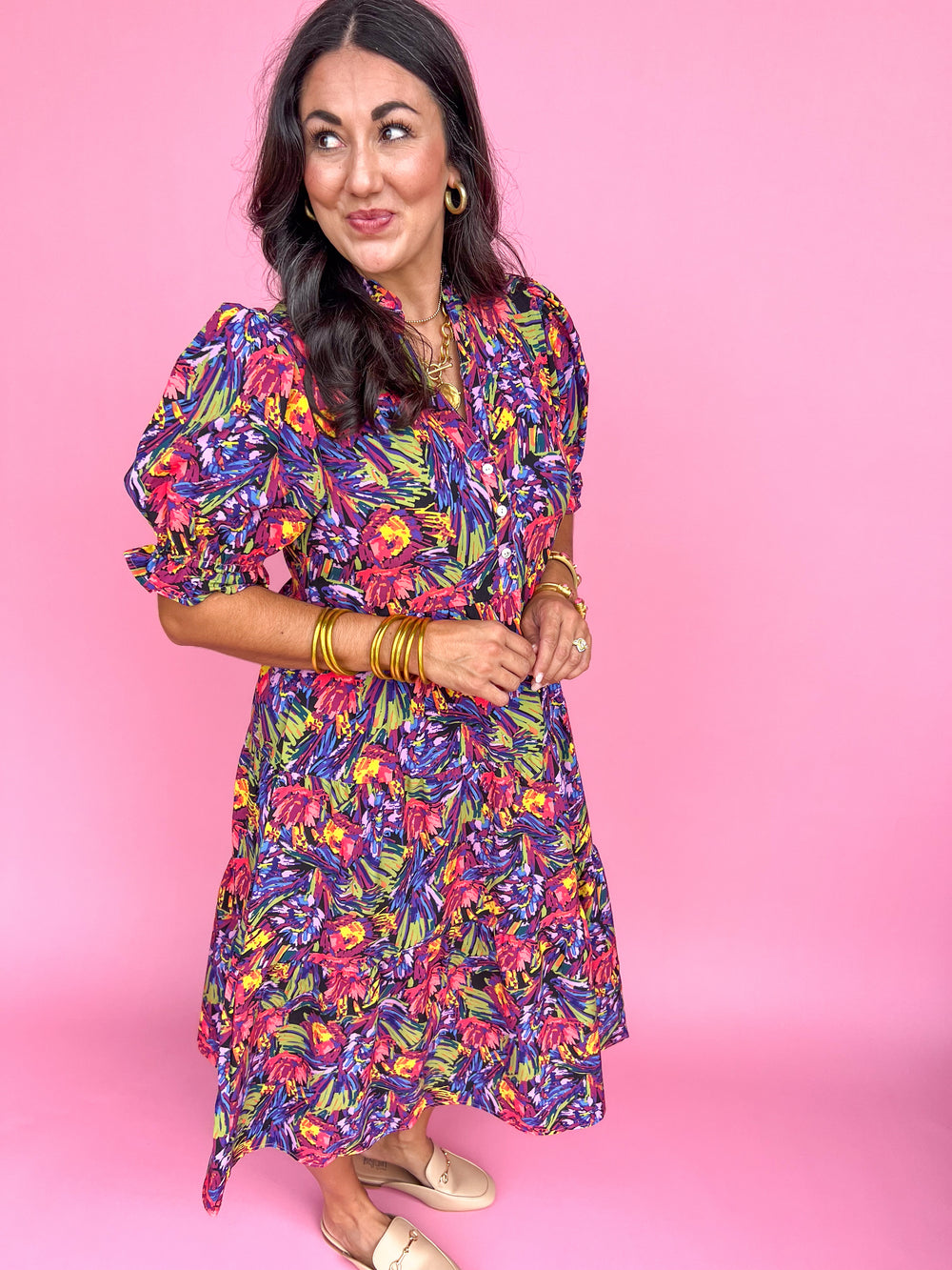 Michelle McDowell | Evie Dress - Wanderlust Multi