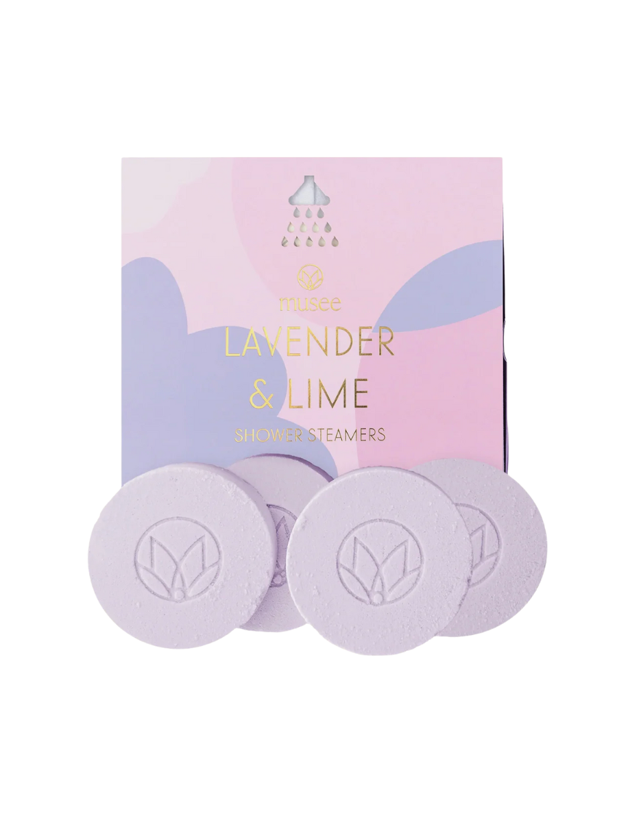 Musee | Lavender & Lime Shower Steamers