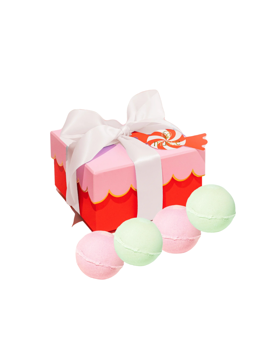 Musee | Christmas Scalloped Bath Balm Set