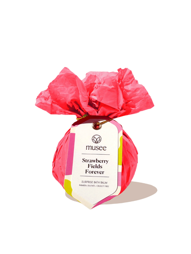 Musee Strawberry Fields Forever Bath Balm surprise inside womens jincy's