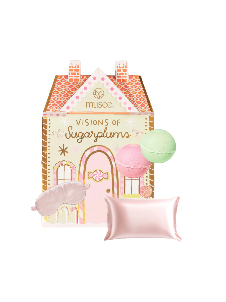 Musee | Visions Of Sugarplum Bath Balm & Eye Mask Set