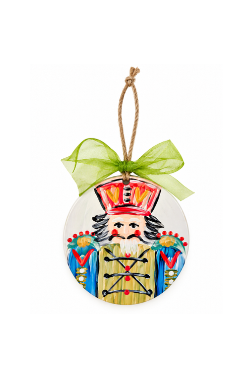 Nutcracker Christmas Ornament - Bright hand painted gift home decor jincy's