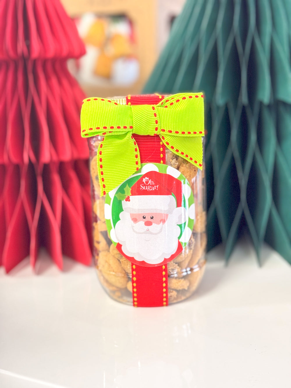 OH SUGAR | Christmas Cookie Pint Jar - Christmas Characters