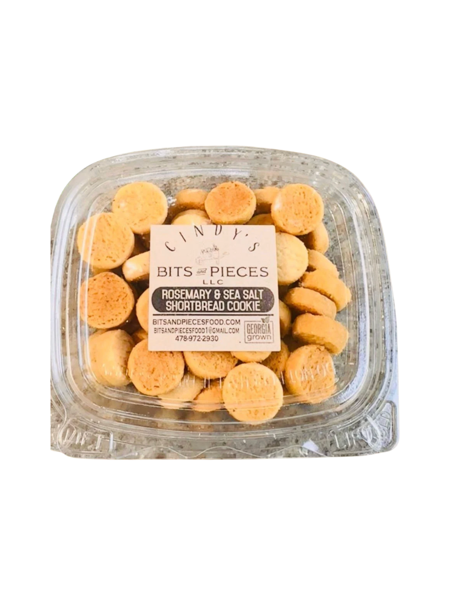 Bits & Pieces | Rosemary Sea Salt Shortbread