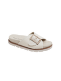 Buckle Up Sandals - Cream