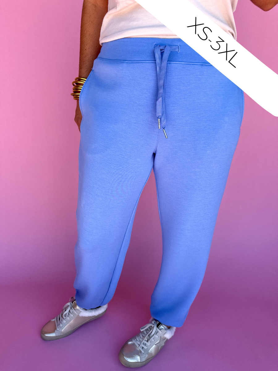 SPANX | AirEssentials Jogger Pant - Cornflower Blue | Jincy's