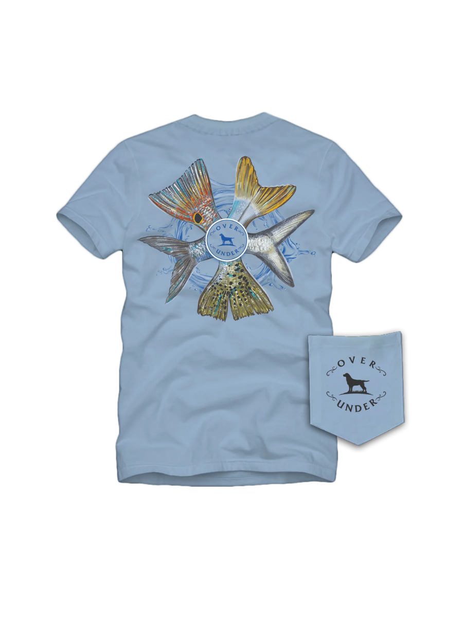 Over Under | Fish Ring Tee - Sky Ride