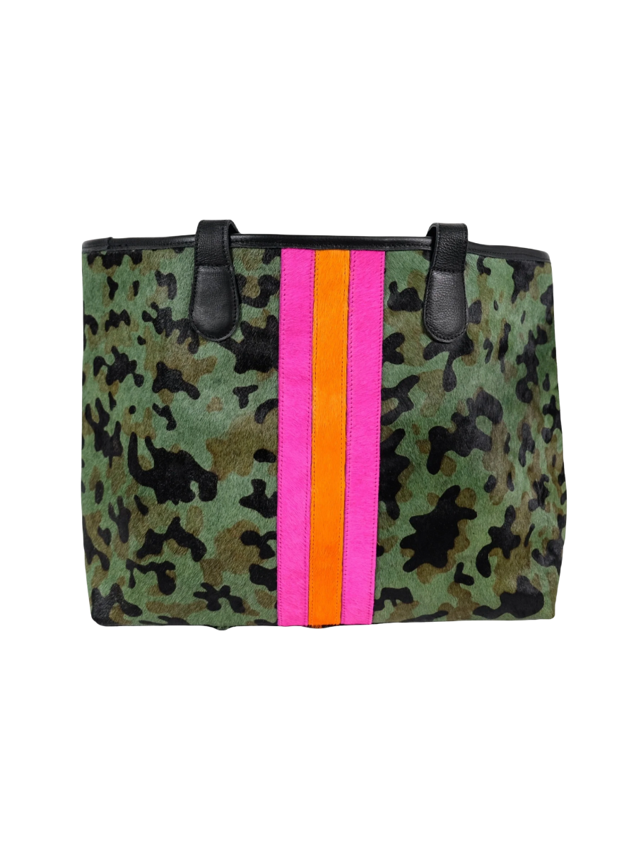 Parker & Hyde | Hyde Stripe Tote - Camo