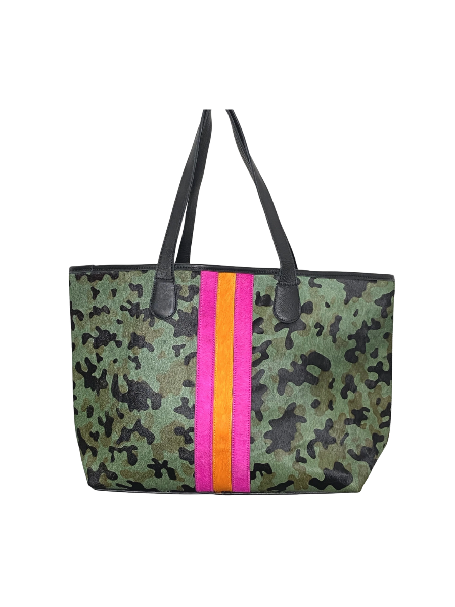 Parker & Hyde | Hyde Stripe Tote - Camo