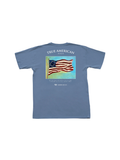 Peach State Pride American Co Betsy Ross Flag short sleeve Tee denim tripp
