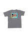 Peach State Pride Betsy Ross Flag S/S Tee Granite mens tripp