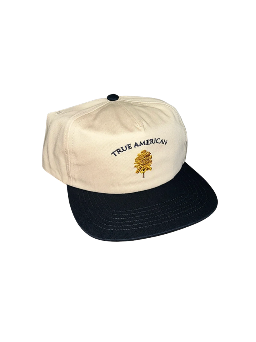 Peach State Pride | 84 Cotton Hat - Khaki & Navy