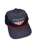 Peach State Pride | 5 Panel Hat - Banner Flag