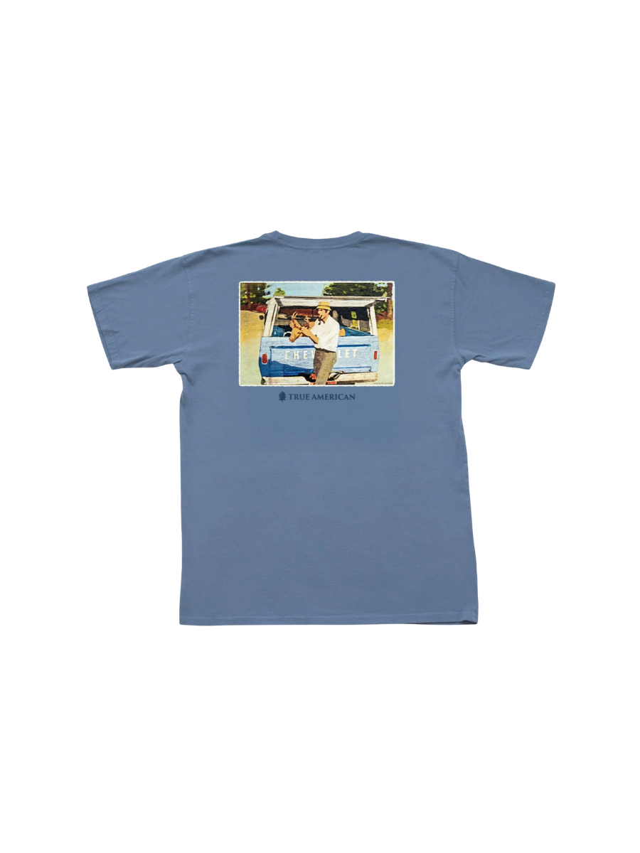Peach State Pride | Vintage Buck S/S Tee - Denim