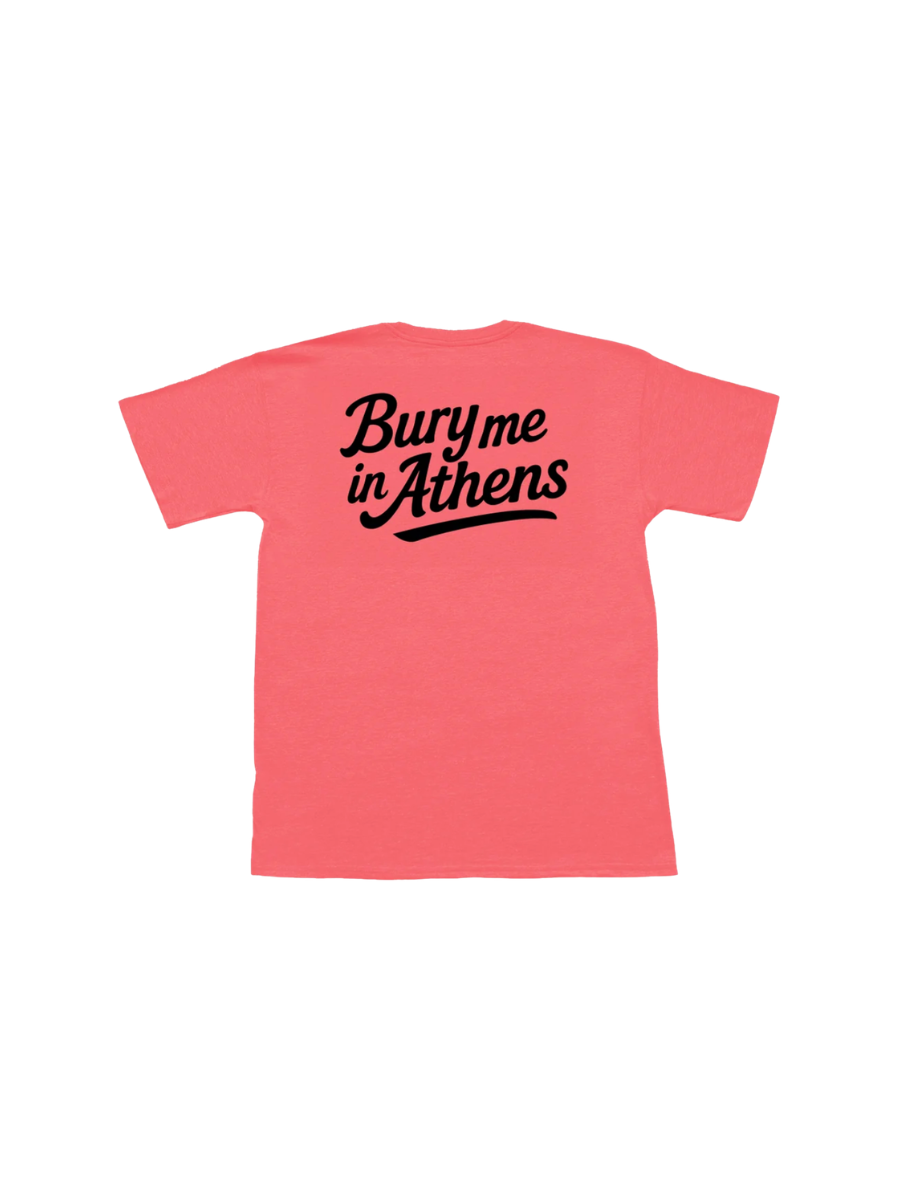 Peach State Pride Bury Me In Athens S/S Tee Nantucket mens gameday uga ga bulldawgs 